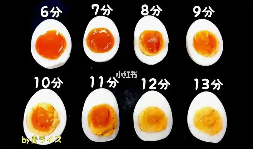 水煮蛋时间表