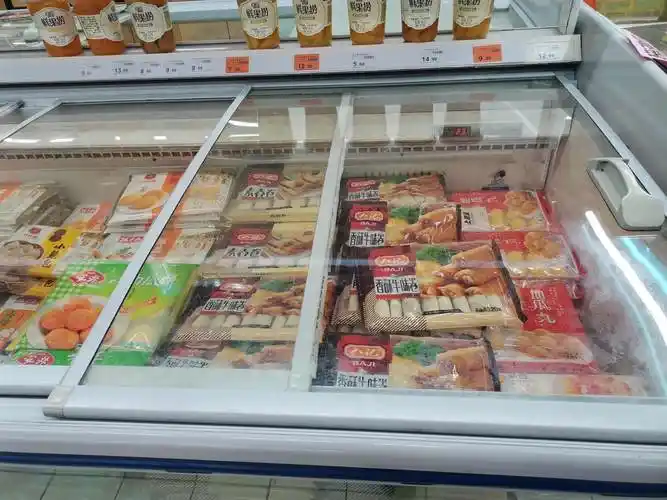 罗田店冷冻食品陈列图片