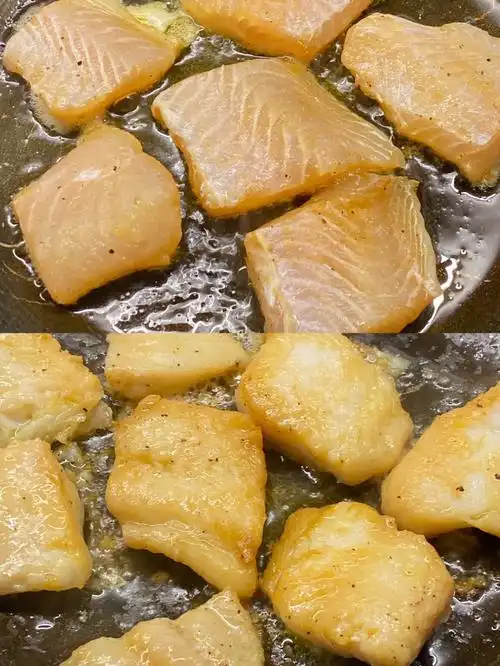 给女朋友做饭的第三天香煎巴沙鱼