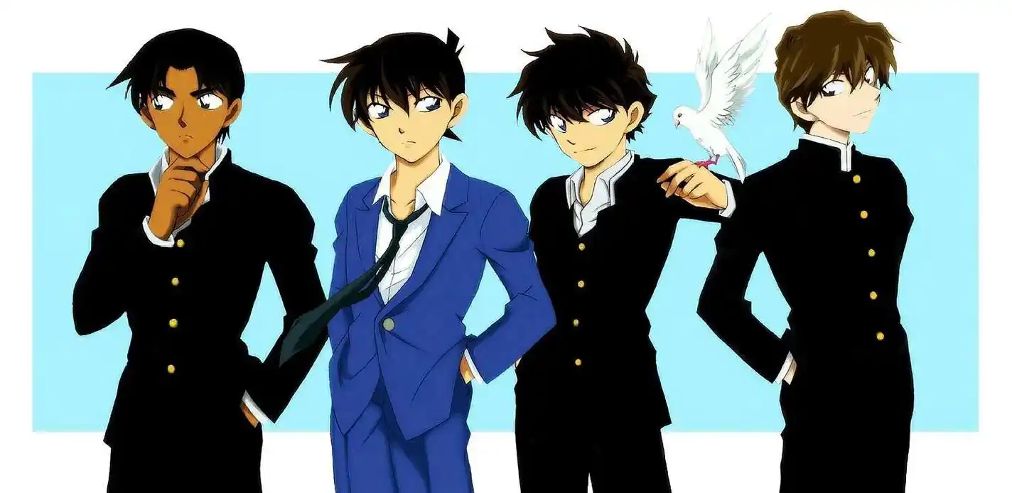 大家喜欢的快斗和青子美图来了 点赞收藏吧~#怪盗基德 #怪盗 - 抖音