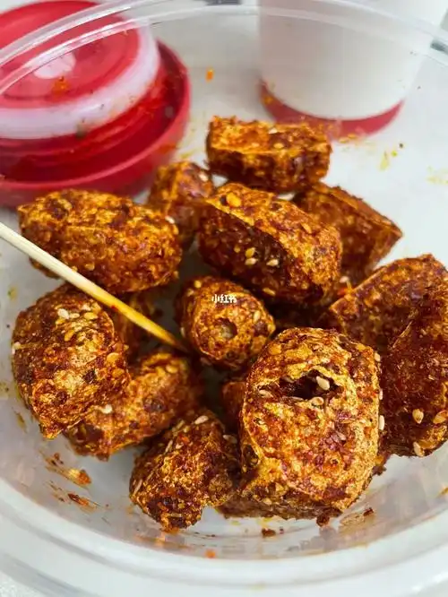 香辣炸豆腐606060一口一个滋爆开