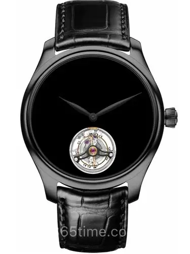 亨利慕时勇创者系列陀飞轮vantablack03黑色指针腕表18041206