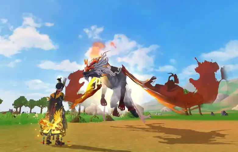 创造与魔法新春坐骑应龙鉴赏