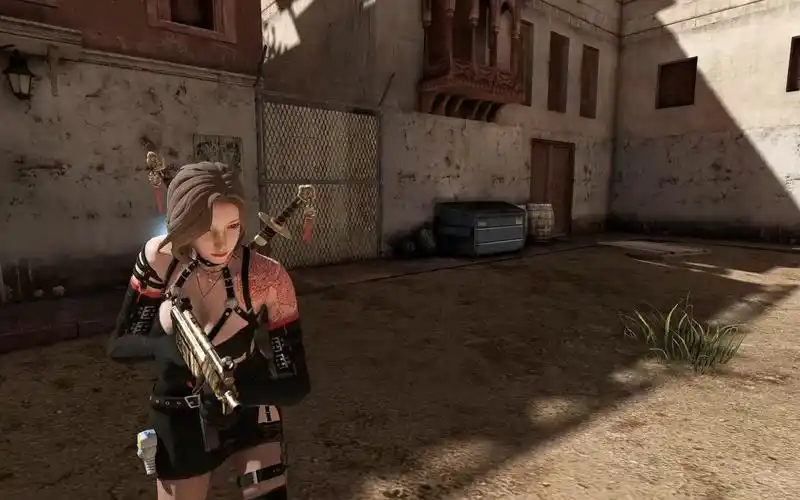 风暴战区人物浴血杀手萝拉死亡动作