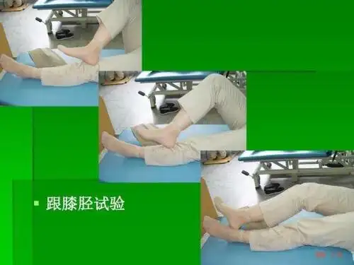 小脑萎缩自查方法之跟膝胫试验02