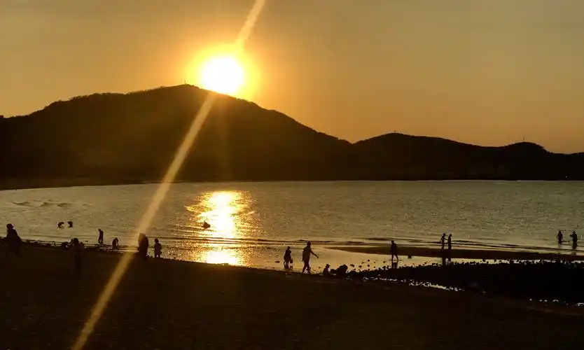 威海葡萄滩海水浴场