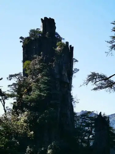 莽山地质公园鬼子寨将军石