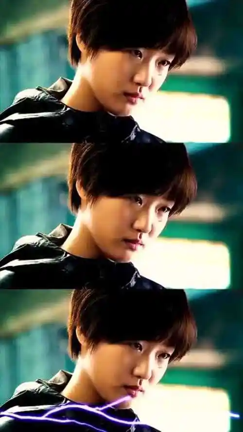 短发的金高银小姐姐依旧迷人