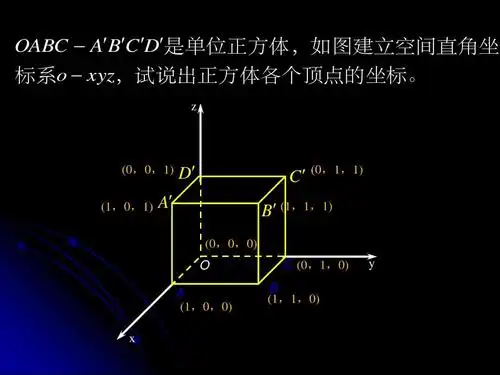 2.4 .1空间直角坐标系ppt_word文档在线阅读与下载_免费文档