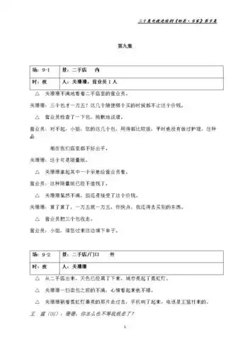 电视剧剧本《奶爸·当家》第9集(修改版)04.06.docx