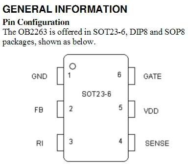 开关电源上用的一个6脚贴片芯片封装上面写着bdf,谁能告诉我芯片名字?