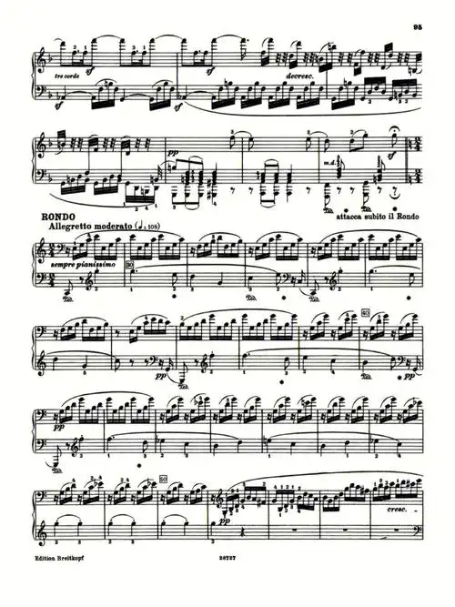 贝多芬黎明奏鸣曲第三乐章经典著作