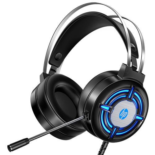 惠普(hp) h120电脑耳机头戴式耳麦网课降噪有线游戏台式机笔记本吃鸡