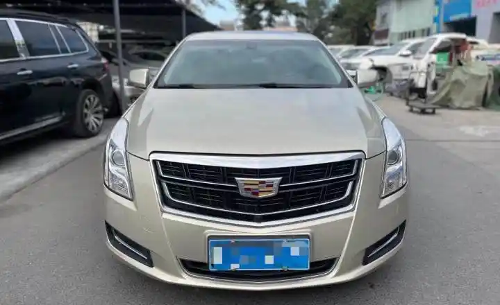 广州二手凯迪拉克xts 2016 款 28t 精英型 香槟色 - 小猪二手车