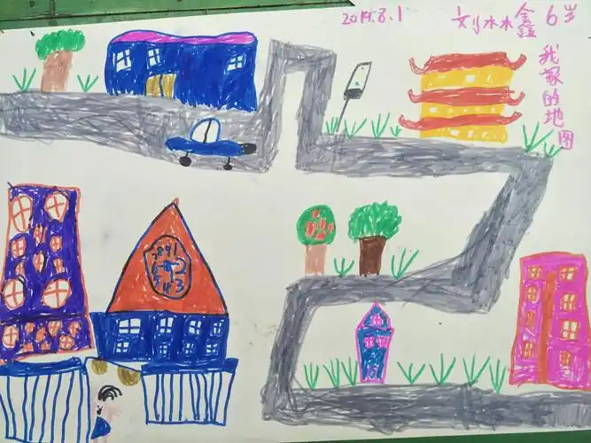 认知地图.2.记忆从家到学校的路标.3.探究不同图标的画法.