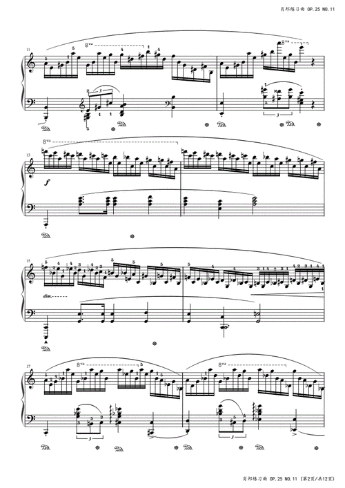 25 no.11 冬风 钢琴谱五线谱.pdf 12页