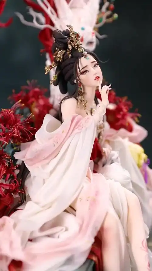 有你在身边,风超级甜!翻糖人偶蛋糕《九尾》!