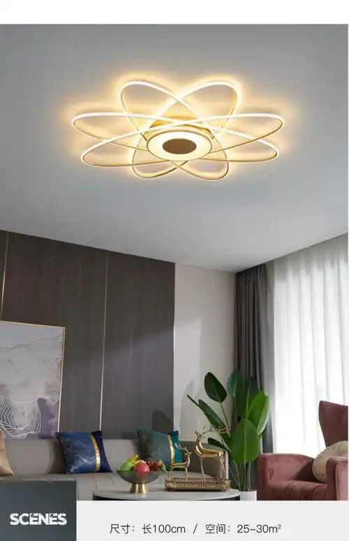 简约灯具套餐创意大气家用卧室灯2021年新款吸顶灯的t套餐两室两厅