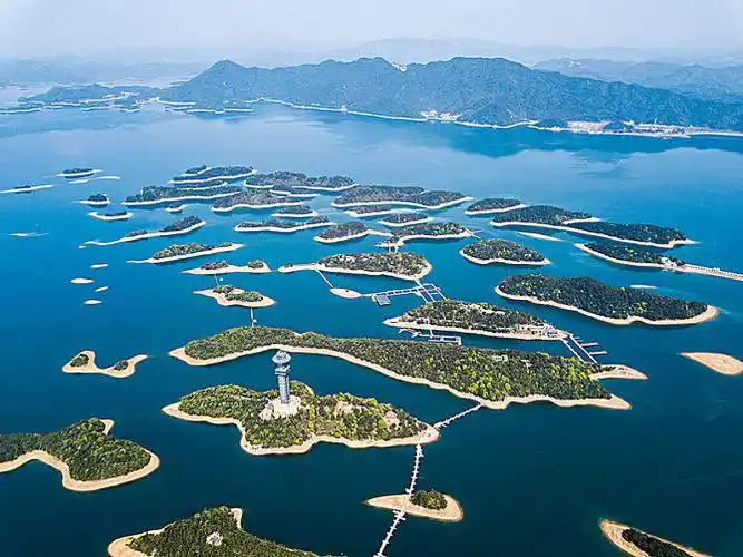 柘林湖图片_全景网