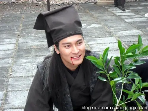 百大电器形象代言人贺刚拍的电视剧