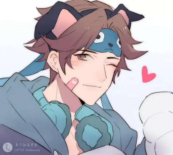 王者荣耀孙策情侣头像猫狗日记