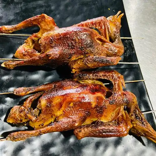 鸽子碳烤脆皮乳鸽一只10只包邮烤锡纸即食真空烧烤夹