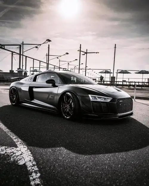 【图】黑武士audi r8,相当帅啊,爱了_奥迪r8论坛_汽车之家论坛
