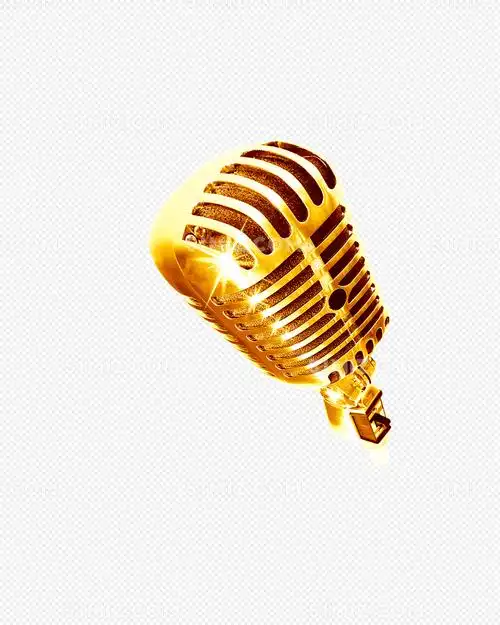 蓝色立体风主播招募海报主播招聘psd