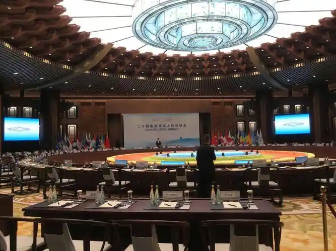 g20杭州峰会上的设计堪称一绝,款款都有中国神韵