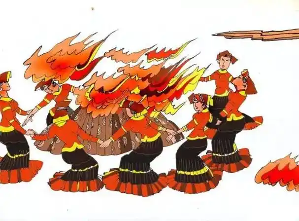 去不了峨山,灵秀,那我们去聚点吧!——火把节大型篝火晚会