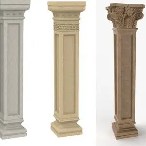 罗马柱方形模具图片