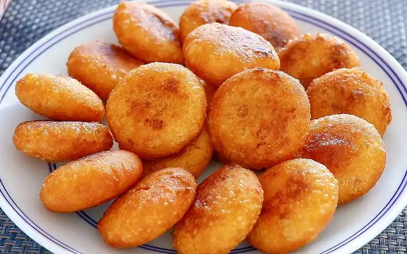 巨好吃的脆皮油炸糕,比糖糕简单好吃,外酥里糯好吃到停不下来