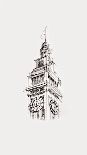 big ben sketch