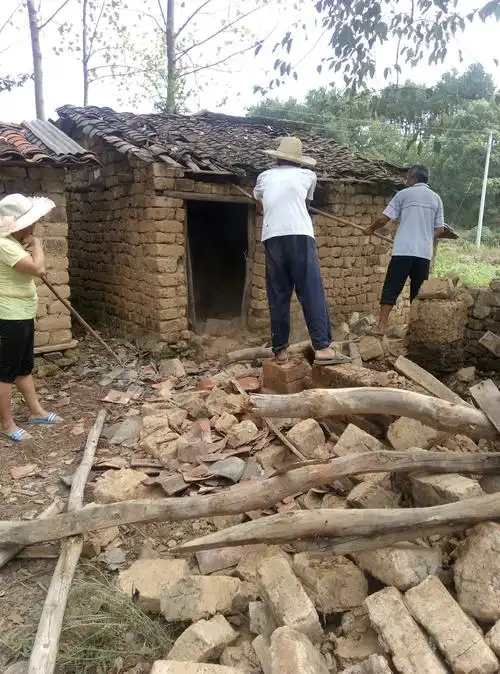 油树垴村旱厕拆除前照片