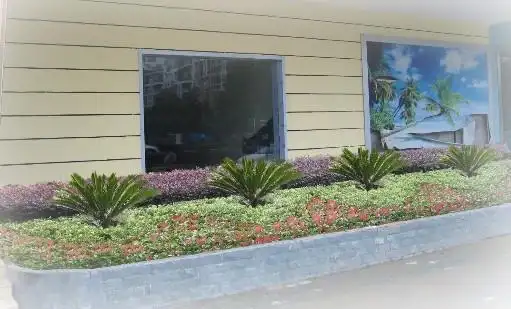 一个简单色块效果图