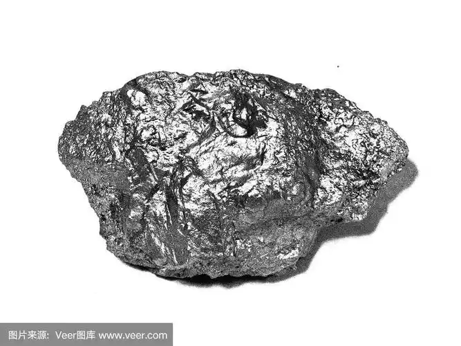 宏观银矿石,珍贵的石头从银矿