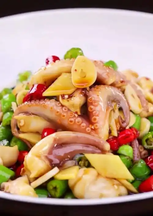 凉拌椒麻八爪鱼做法_备用_蚝油_水分