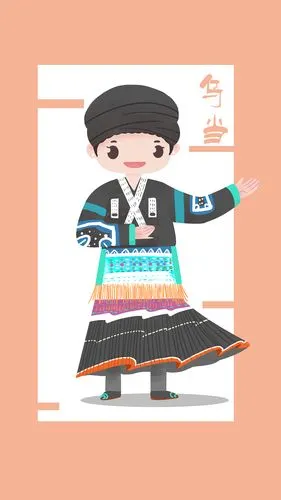 贵州部分地区苗族服饰