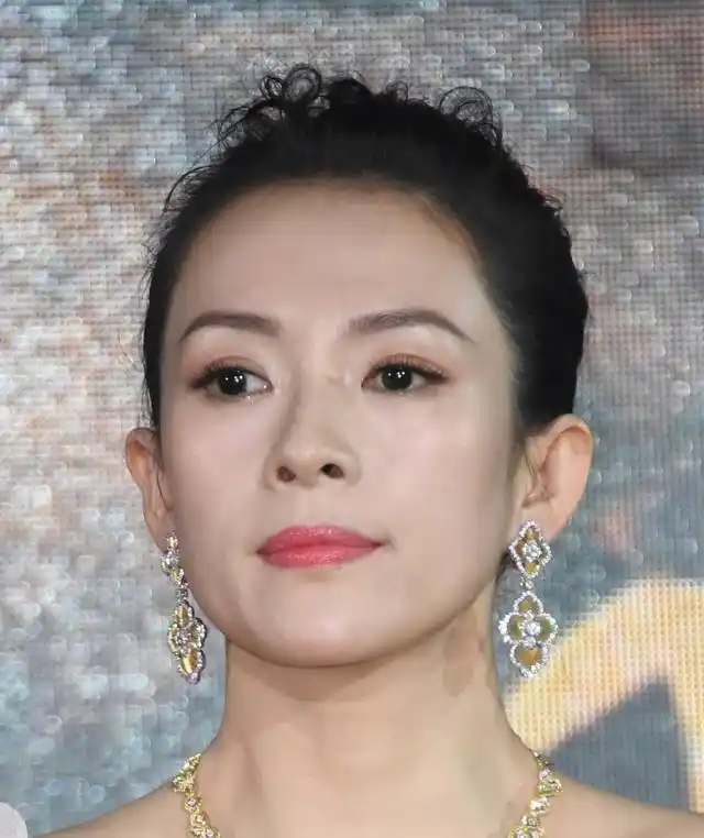 章子怡,好标致的东方美人脸!