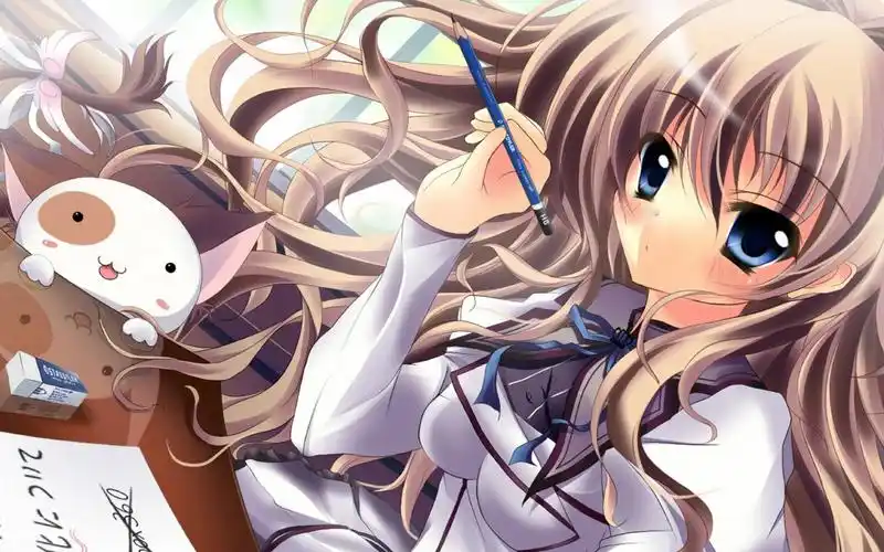 桌面壁纸 动漫 动漫人物 > 纯白交响曲美羽天羽壁纸壁纸分辨率:(1920x