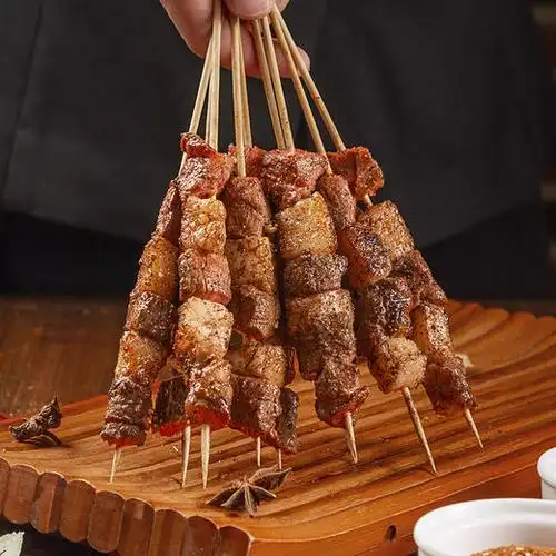 烧烤牛肉串12串