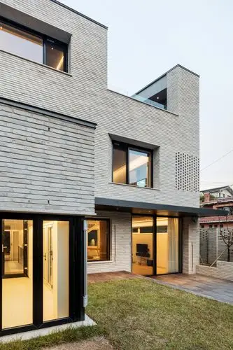 都市隐宅的几何韵律首尔平昌洞