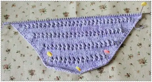 毛衣袖山的织法教程