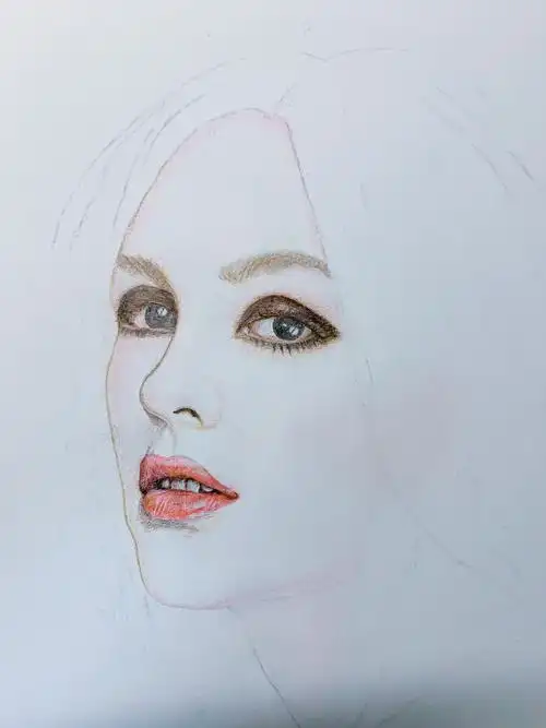 很文艺的外国美女