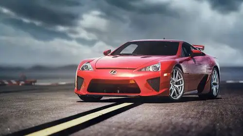 天籁之音雷克萨斯lfa跑车高清桌面壁纸