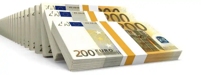 钱欧元隔离图片