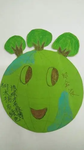 "绿色书签"制作活动 一年(3)班