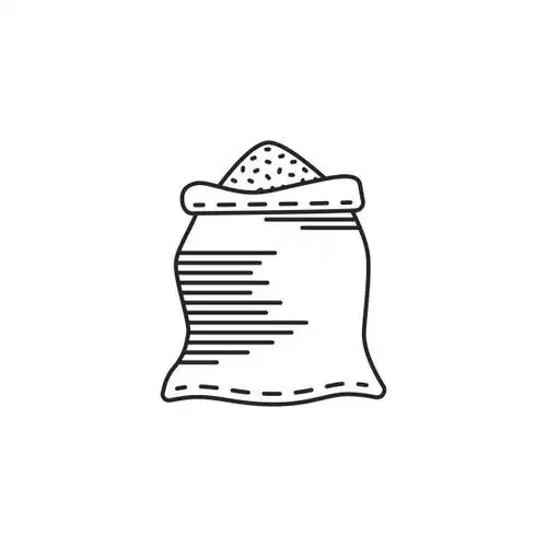 面粉 袋插画图片_面粉 袋插图_插画图片素材库-veer图库