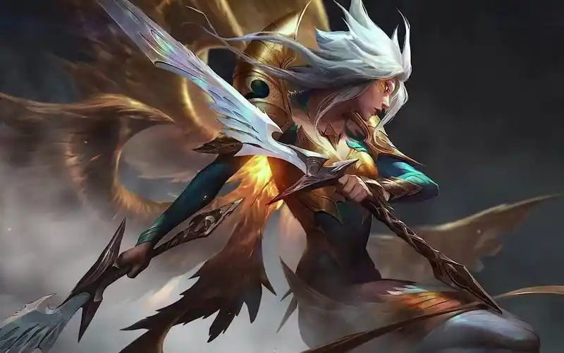 英雄联盟天使动态高清4k壁纸