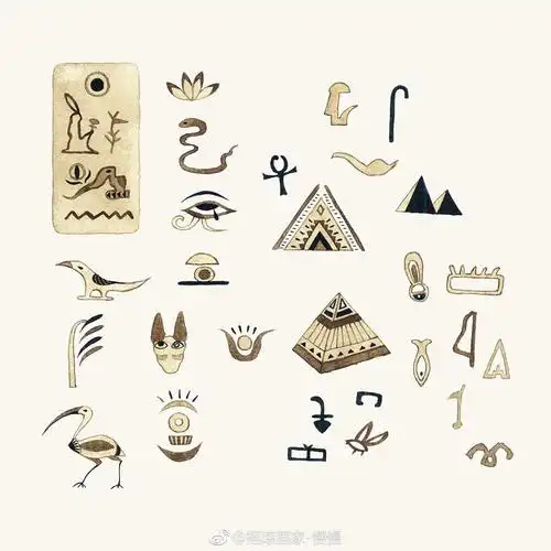 埃及古风元素集